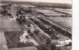 Carte Photo Vue Aerienne Loiret Les Fils Charvet Combustibles à D. Et Station Shell à G. Et Antar Au Milieu Petrole - Mercanti