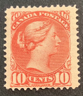 Sc.45 FINE & Fresh Mint Original Gum* 1888-97 10c Brown-red Small Queen Victoria. (Y&T34 1er Choix Neuf Gomme D‘origine - Nuovi