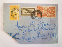 2024 - 666  Enveloppe Au Départ De SAÏGON  à Destination De PARIS  1947   XXX - Posta Aerea