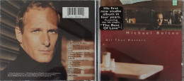 BORGATTA - R&B SOUL - Cd  MICHAEL BOLTON - ALL THAT MATTERS -  COLUMBIA/SONY 1997 -  USATO In Buono Stato - Soul - R&B