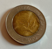 ITALIA 1998  Moneta L.500  IFAD - 500 Lire
