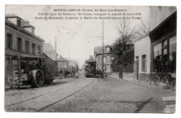 76 MONT ST AIGNAN ( Mont Aux Malades ) Tête De Ligne Du Tramway - Attelage - Cylindre - Vélos - Env De Rouen - Mont Saint Aignan