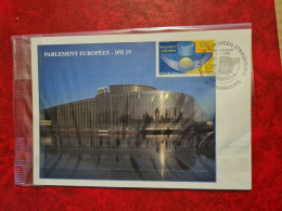 Lettre / Carte 1998 STRASBOURG PARLEMENT EUROPEEN FDC - Autres & Non Classés