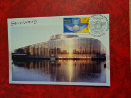 Lettre / Carte 1998 STRASBOURG PARLEMENT EUROPEEN FDC - Autres & Non Classés