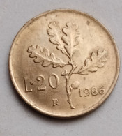 20 LIRE Del 1986 - 20 Liras