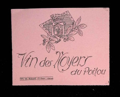 étiquette De Vin, Vin Des Moyers Du Poitou, Cru De Roche, Civray, Vienne - Otros & Sin Clasificación