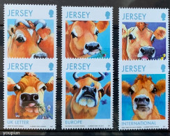 Jersey 2013, Cows, MNH Stamps Set - Jersey