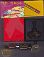 Lot 6 Miniature De Parfum- Charles Jourdan -EDT- Pleine Avec Boite - Miniaturas Hombre (en Caja)