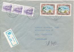 Yugoslavia Registered Cover Sent To Germany Lipik 1-9-1987 - Covers & Documents