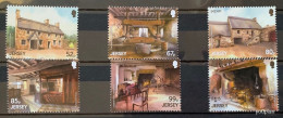 Jersey 2019, Sepac - Architecture, MNH Stamps Set - Jersey