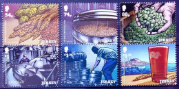 Jersey 2021, 150 Years Of Brewing In Jersey, MNH Stamps Set - Jersey