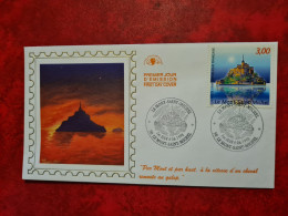 Lettre / Carte 1998 LE MONT SAINT MICHEL FDC - Autres & Non Classés