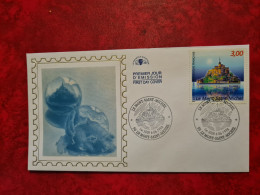 Lettre / Carte 1998 LE MONT SAINT MICHEL FDC - Autres & Non Classés