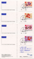 HONG KONG (2024) Postage Prepaid Lunar Year Greeeting Card - Year Of The Dragon - Set Of Four Postcards Airmail - Entiers Postaux