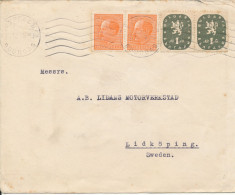 Bulgaria Cover Sent To Sweden 17-12-1945 - Cartas & Documentos