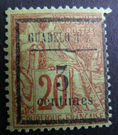 GUADELOUPE - N° 3 C   - Neuf  * Avec Charnière    - TTB - Variété - Otros & Sin Clasificación