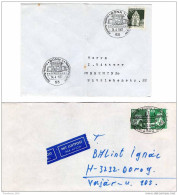 2 X Lettera - Cover - Briefe - Germania - Germany - Deutsche - 1961-1970