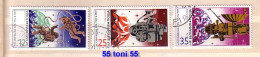 1977  SPACE   3v.- Used/oblitere  BULGARIA /Bulgarie - Used Stamps