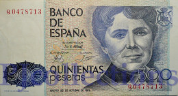 SPAIN 500 PESETAS 1979 PICK 157 AU - [ 4] 1975-…: Juan Carlos I.