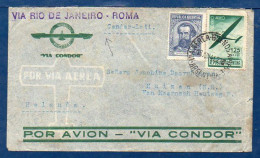 Argentina To Netherlands, 1941, Via LATI, Censor Tape From Frankfurt  (028) - Cartas & Documentos