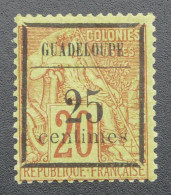 GUADELOUPE - N° 5 A   -  Neuf * Avec Charnière  - TTB - Variété - Other & Unclassified