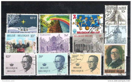 BELGIO LOTTO USATI - BELGIUM USED LOT - BELGIQUE - BELGIE - Collections