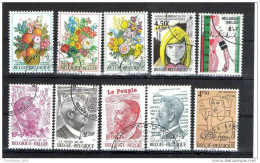 BELGIO LOTTO USATI - BELGIUM USED LOT - BELGIQUE - BELGIE - Collections