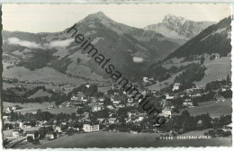 Chateau D'Oex - Foto-Ansichtskarte - Verlag O. Sartori Geneve - Château-d'Œx