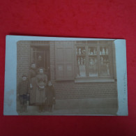 CARTE PHOTO DEVANTURE MAGASIN BIBELOT GALLE DAUM - Da Identificare