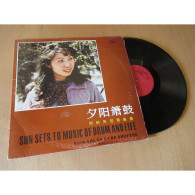 Pipa Solo By HE SHUFENG Sun Sets To Music Of Drum And Fife - SANS LABEL CHINE DL 0066 Lp 1983 - Wereldmuziek