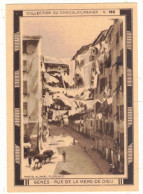 IMAGE CHROMO CHOCOLAT MENIER RIALTA N° 193 ITALIE GÊNES GENOVA LIGURIE RUE DE LA MERE DE DIEU TOURISME - Menier