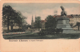 BELGIQUE - Anvers - Souvenir D'Anvers - Vue Sur Le Square Boduognat - Colorisé - Carte Postale Ancienne - Antwerpen