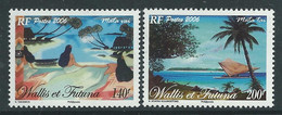 Wallis Et Futuna N° 658 / 59 XX  Art : Tableaux, Les 2 Valeurs Sans Charnière, TB - Neufs