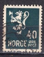 Q7633 - NORWAY NORVEGE Yv N°233 - Used Stamps