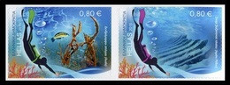 Grecia 2015 Correo 2781/82 Turismo - Adh. De Carnet (2v)  **/MNH - Nuevos