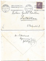 Sweden  1921   Cover Nice Cancellation "köb Statens Nya Premieobligtioner - For Edra Besparingar "Göteborg 21-11-21 - Storia Postale