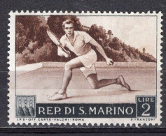 Y6926 - SAN MARINO Ss N°392 - SAINT-MARIN Yv N°366 * - Unused Stamps