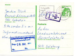 74924 - Bund - 1981 - 50Pfg B&S GAKte LAHNSTEIN - ... -> Österreich, M Dt Nachportostpl - Lettres & Documents