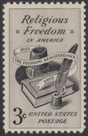 !a! USA Sc# 1099 MNH SINGLE (a2) - Religious Freedom - Ungebraucht