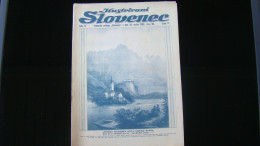 Newspaper Priloga Ilustrirani Slovenec,"Dezela Kranjska Nima Leps"ga Kraja,kot Je Z Okolsc"no Ta -podoba Raja..."Bled - Lingue Slave
