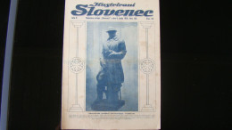 Newspaper Priloga Ilustrirani Slovenec, Spomenik Padlim Slovenskim Vojakom. - Slavische Talen