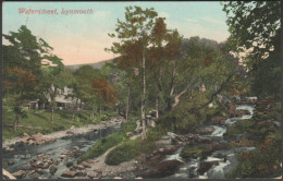 Watersmeet, Lynmouth, Devon, 1910 - Valentine's Postcard - Lynmouth & Lynton