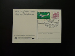 Entier Postal Stationery Card Aviation Tag Der Briefmarke Sindelfingen 1986 - Private Postcards - Used