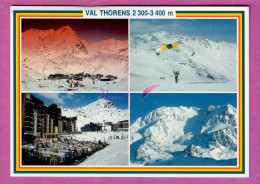 CPM VAL THORENS 73 - La Station Au Coeur Des Alpes Parapente Neige Restaurant Montagne - Val Thorens