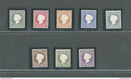 1886-93 Gambia - Stanley Gibbons N. 21-35 - Regina Vittoria - Watermark Crown CA - 8 Valori - MH* - Autres & Non Classés