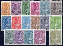 MONTENEGRO 1913 Definitive Set + AR Stamp And Postage Dues LHM / * - Montenegro