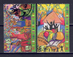 UNO Wien 2008 - Beseitigung Der Armut, Nr. 548 - 549, Gestempelt / Used - Used Stamps