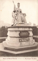 ROYAUME-UNI - Statue Of Queen Victoria - Kensigton Gardens - Carte Postale Ancienne - Andere & Zonder Classificatie