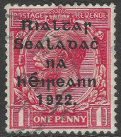 Ireland. 1922 Thom Overprint. 1d Used. SG 31 - Oblitérés