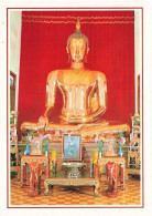 THAÏLANDE -The Golden Buddha Of Sukhorthai In Wat Traimit Withayaram Worawiharn Bangkok Thailand - Carte Postale - Thailand